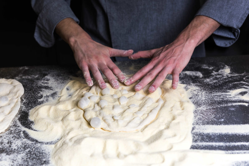 La vera Pinsa Romana. Miscela per la Focaccia di grano antico